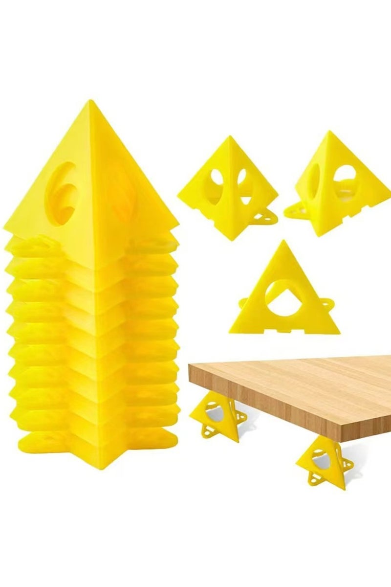 10pcs Painting Stands Mini Paint Stands Tool Triangle Tapered Pads Feet For Cabinet Pouring Carpenter Woodworking Accessories - Image 4