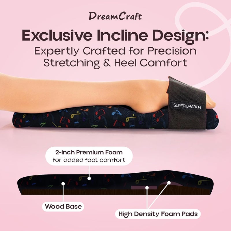 SuperiorArch Foot Stretcher for Ballet and Gymnastics - Foot Arch Stretcher for Flexibility - Ballet Foot Stretcher for Dancers and Gymnasts - Ballet Stretcher, Arch Foot Stretcher Tool - Image 4