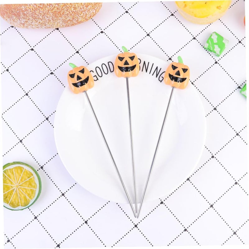 Didiseaon 4pcs Stainless Steel Cake Tester Probes Pumpkin Baking Tool for Biscuit Cupcake Muffin Food Grade Design for Accurate Baking Tests and Easy Cleanup - Image 5