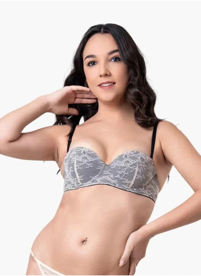 Aadaraya Lt Push Up Multiway Bra For Female