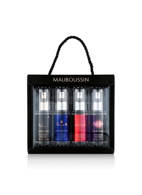 - Body Mist Set Premium : Elixir Pour Elle Mist 50Ml (1.7 Fl Oz), Promise Me Mist 50Ml (1.7 Fl Oz), In Red 50Ml (1.7 Fl Oz) & My Twist Mist 50Ml (1.7 Fl Oz)