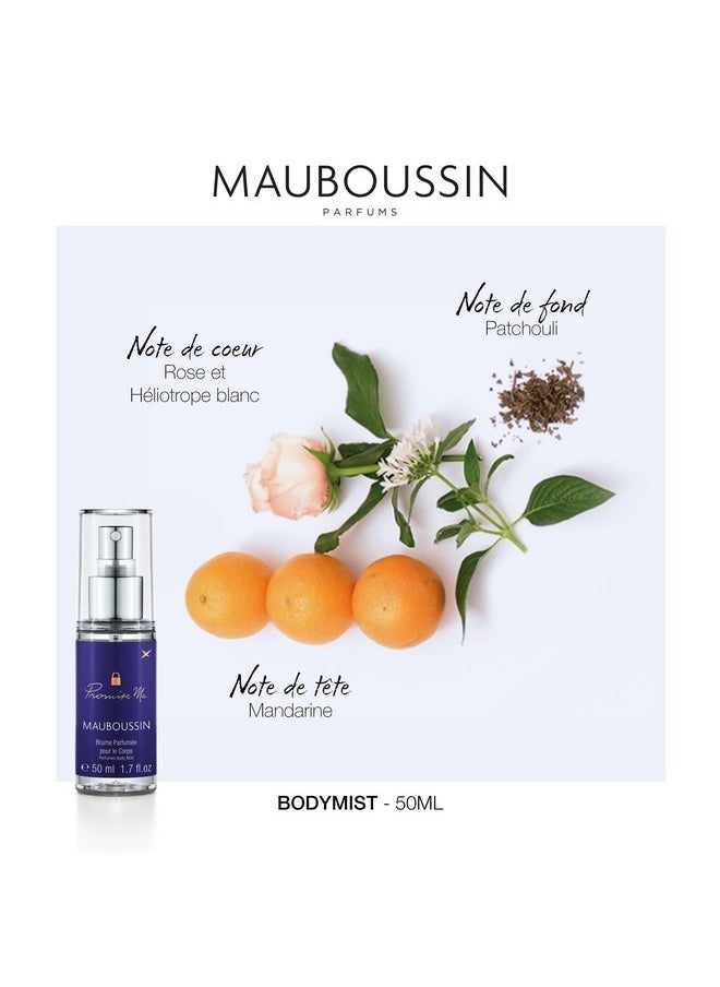 MAUBOUSSIN - - Body Mist Set Premium : Elixir Pour Elle Mist 50Ml (1.7 Fl Oz), Promise Me Mist 50Ml (1.7 Fl Oz), In Red 50Ml (1.7 Fl Oz) & My Twist Mist 50Ml (1.7 Fl Oz) - Image 1