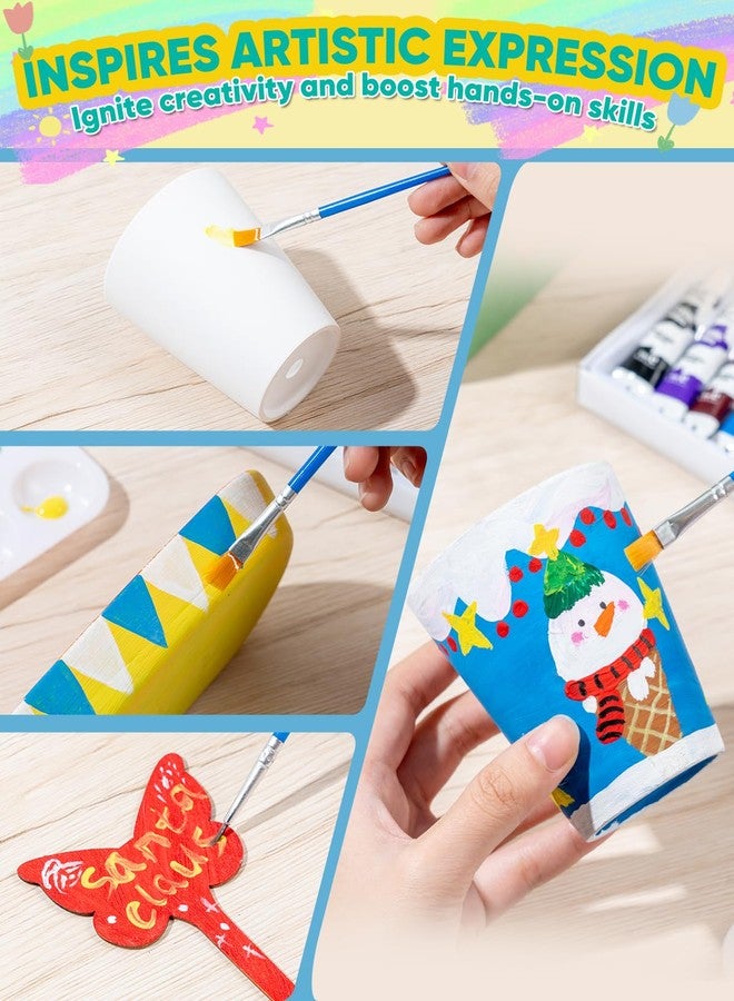 RGBDOT Kids Gardening Kit with Paintable Ceramic Flower Pots - DIY Arts and Crafts Gifts for Girls Ages 6-10 - Fun Indoor Activity Toys & Christmas Birthday Gift for Kids Home Decor - Image 4