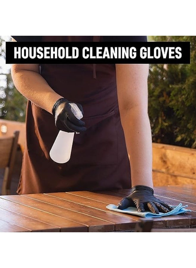 Powder-Free Nitrile Gloves – Food-Grade, Latex-Free, Durable & Safe, Box of 80 for Cooking, Cleaning & Medical Use - Image 4