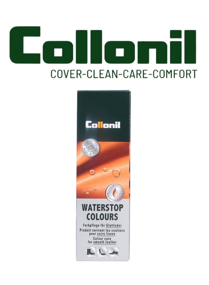 Collonil Collonil Waterstop Colours Tube - Mahogany 75ml - Nourishing & Waterproofing Leather Cream  - Image 2