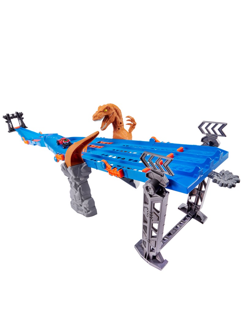 ZURU - METAL MACHINES 4-Lane Raptor Attack Trackset For Ages 4+ - Image 1