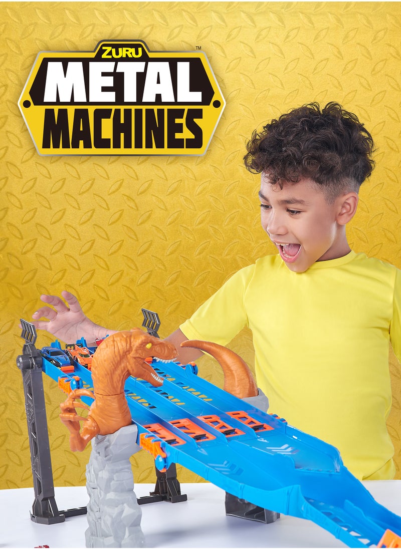 ZURU - METAL MACHINES 4-Lane Raptor Attack Trackset For Ages 4+ - Image 1