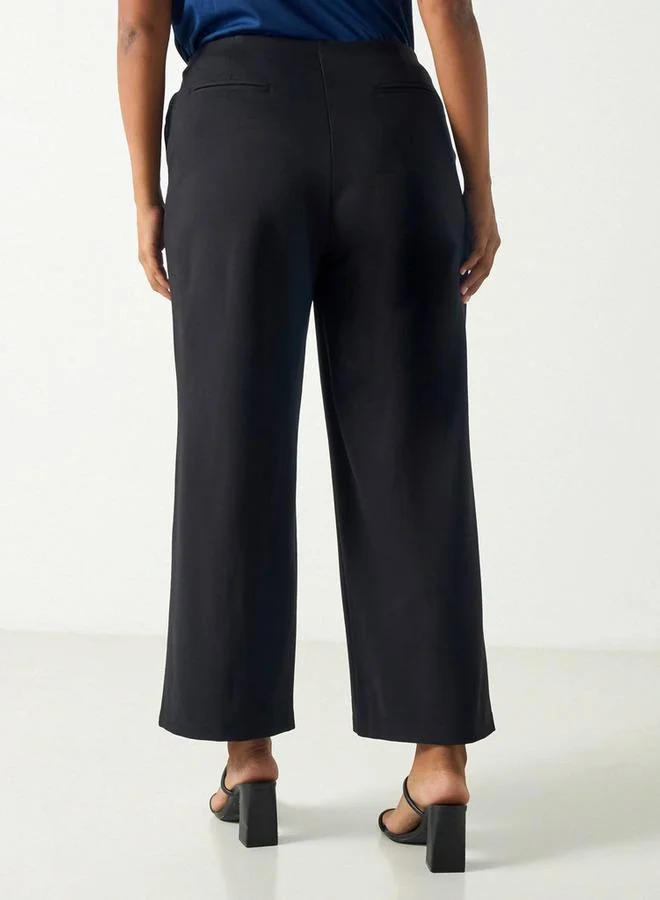  أولا بوبكن بنطلون مقاس كبير بزر إغلاق وجيوب من أولا بوبكن