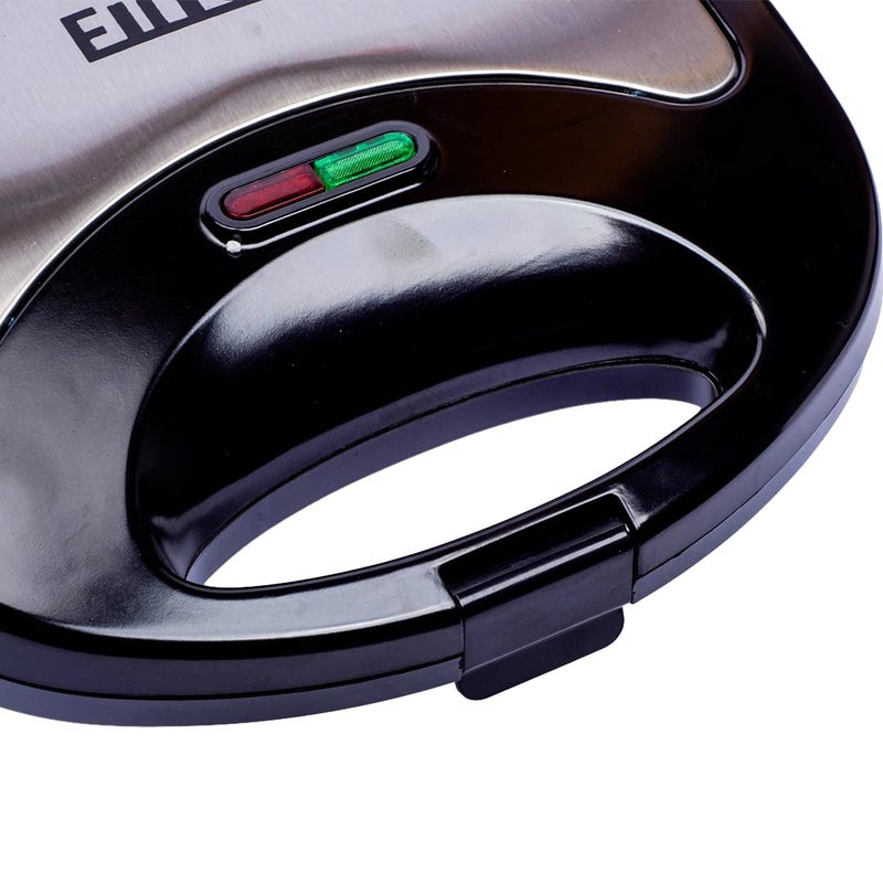 Electric Sandwich Maker with Non-Stick Surface – Fast and Even Toast Preparation – Practical Design, Easy to Clean, Suitable for Home Kitchen - Image 2