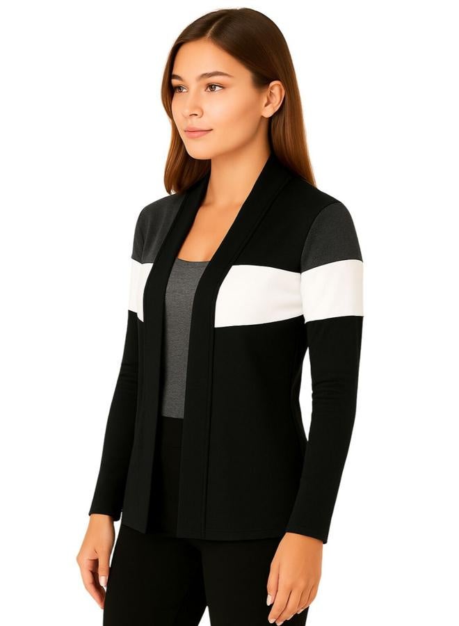 PAUSE Color Block Open Front Shrug - Image 3