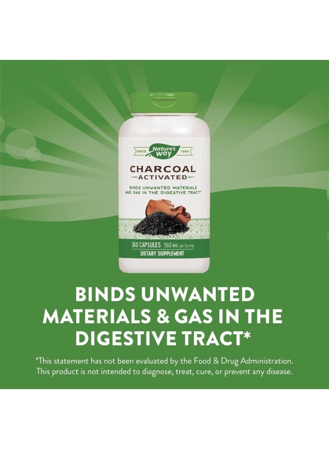 Activated Charcoal - 100 Capsules