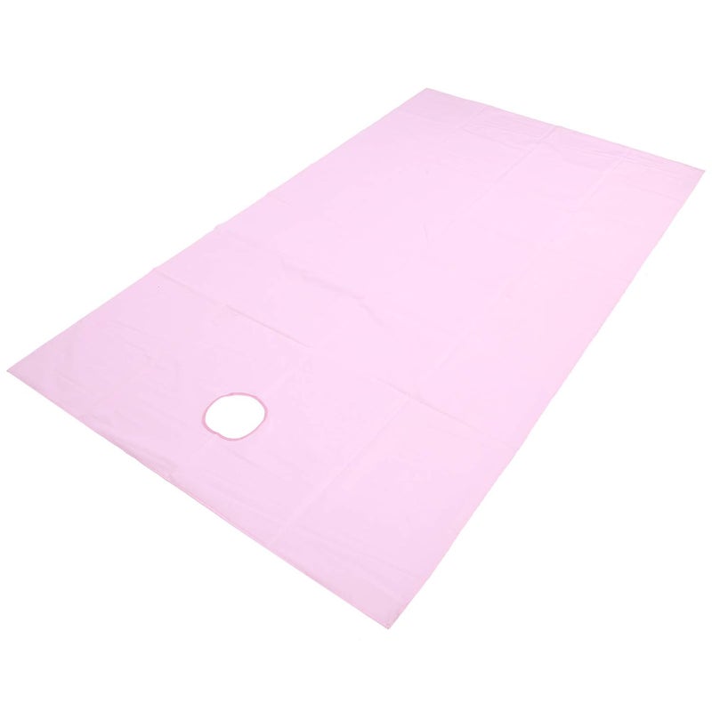 woobles Massage Table Cover, Beauty Salon Bed Sheet Breathable Spa Beauty Bed Fitted Sheets Moisture Absorption Beauty Massage For Fitted Sheets Bed Sheet(Purple + Pink) - Image 5