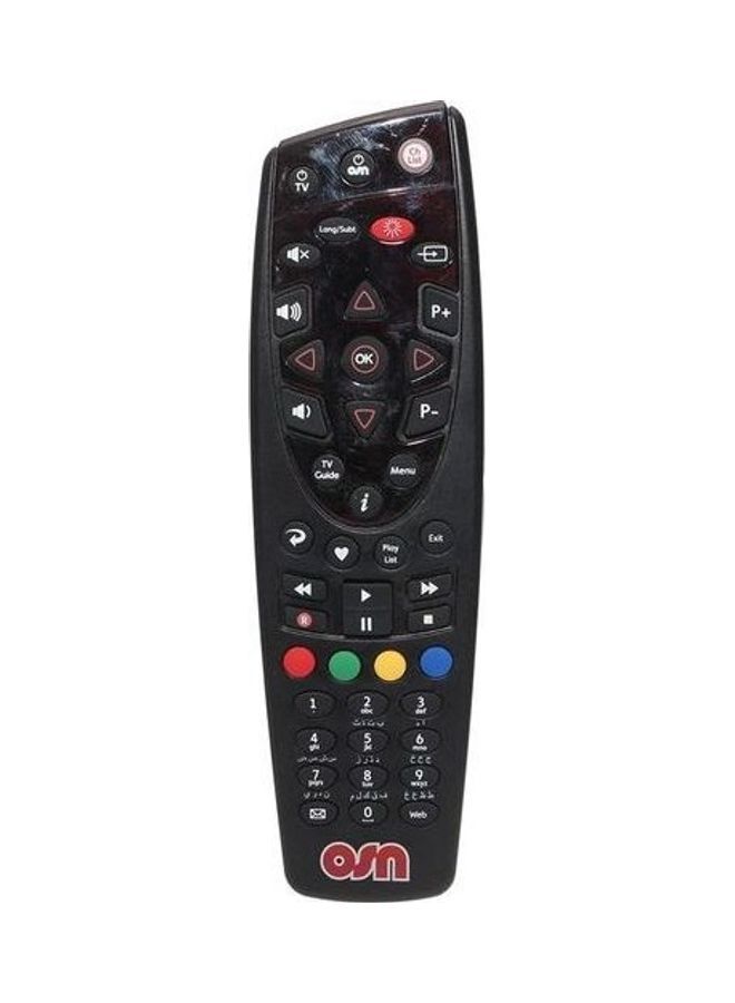 OSN Remote Control For OSN Receiver Black