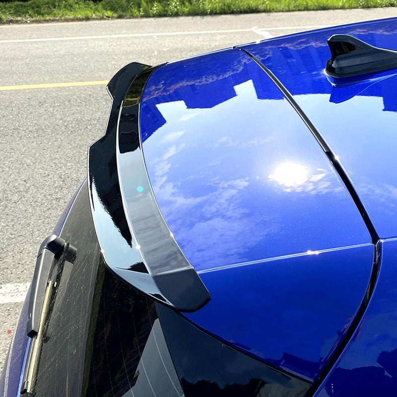 AUTO MT Universal Rear Trunk Roof Spoiler Wing Lip Exterior Hatchback ABS Auto Accessories 98cm Universal Spoiler for Car. - Image 3