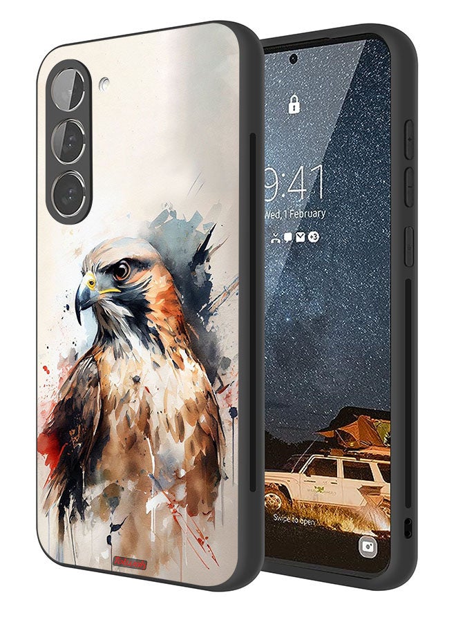 Tolwak Samsung Galaxy S23 5G Protective Case Cover Eagle Abstract Art - Image 1
