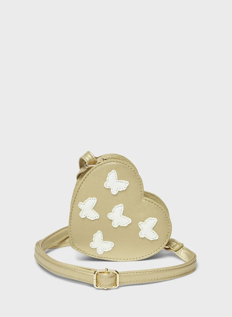 shoexpress Kids Heart Crossbody Bag