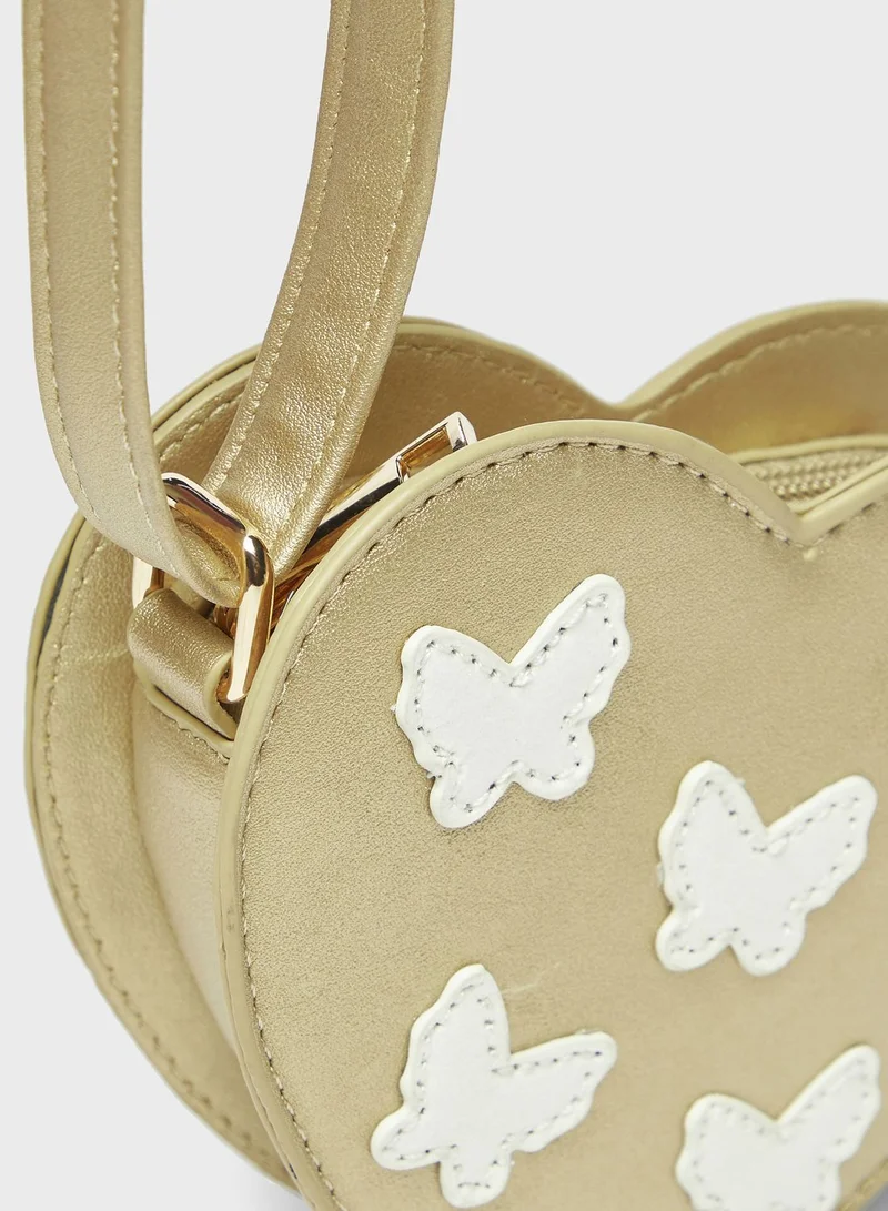 shoexpress Kids Heart Crossbody Bag