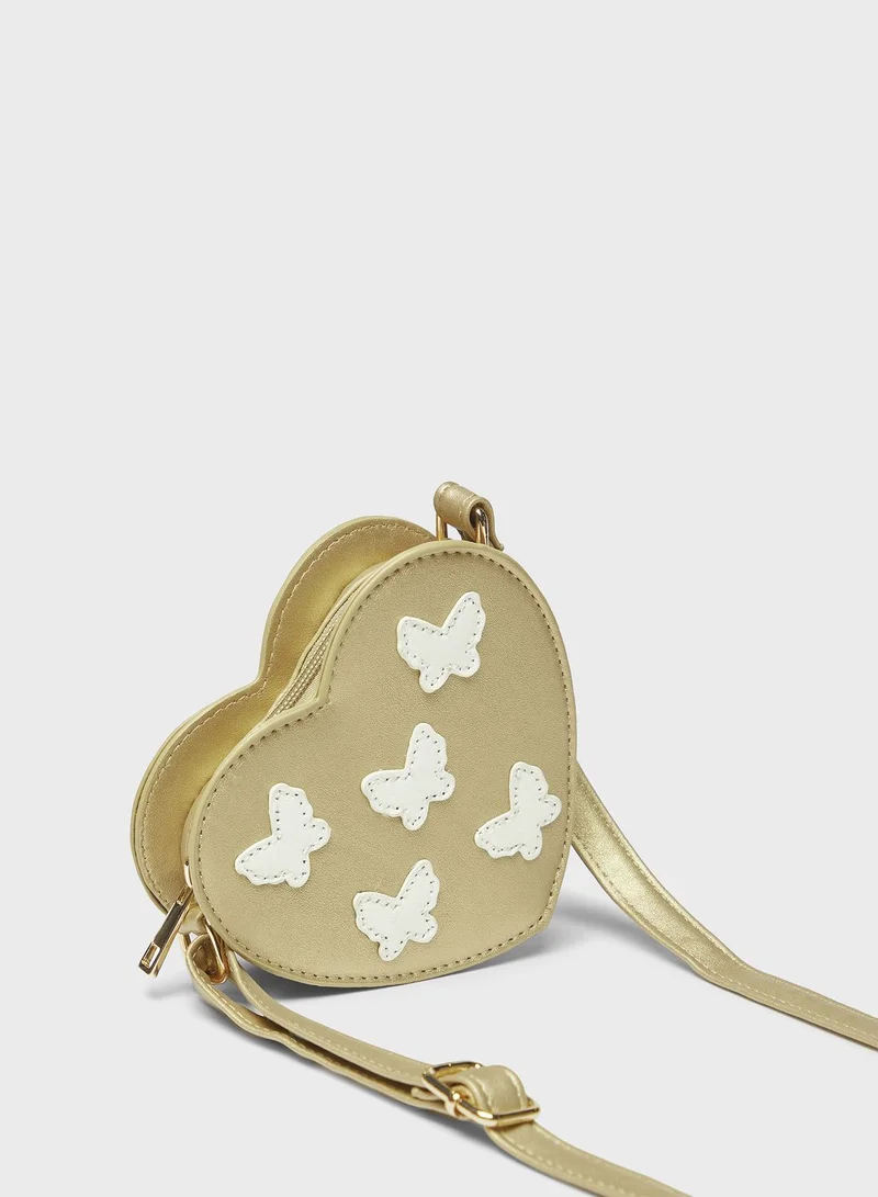 shoexpress Kids Heart Crossbody Bag