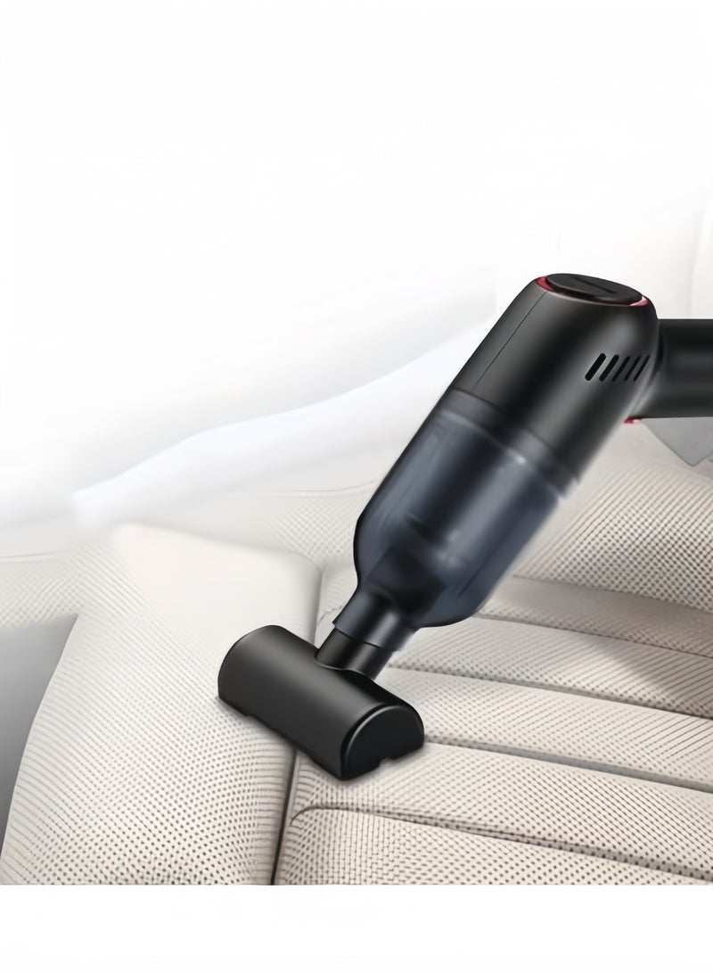Halamodo Hand Held Vacuum Wireless Vacuum Cleaner Cordless Handheld Auto Portable Small Car Vacuum Cleaner Dual Use Mini Vacuum Cleaner with Strong Suction for Car & Room Cleaning - Image 2