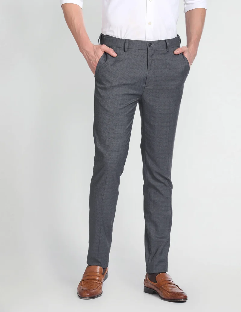 Super Slim Fit Formal Trousers
