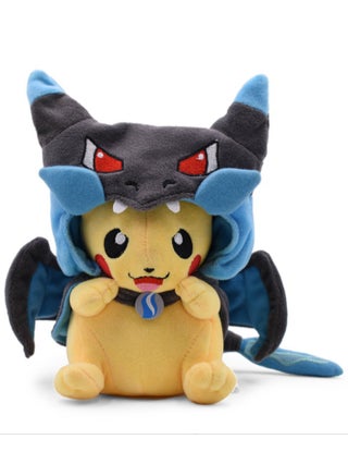 20cm Pikachu Cosplay Plush Toys Pikachu Peluche Lucario Stuffed Animal Doll, Blue mouth-open - pzsku/Z95CCA2EF38DC7A739100Z/45/1745919059/488b1e12-cefd-401d-9933-52a66857bcc1
