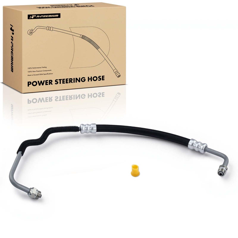 A-Premium APremium Power Steering Pressure Hose Line Assembly Compatible with Ford F250 F350 Super Duty 2005 2006 2007 54L Pump To Gear - Image 2