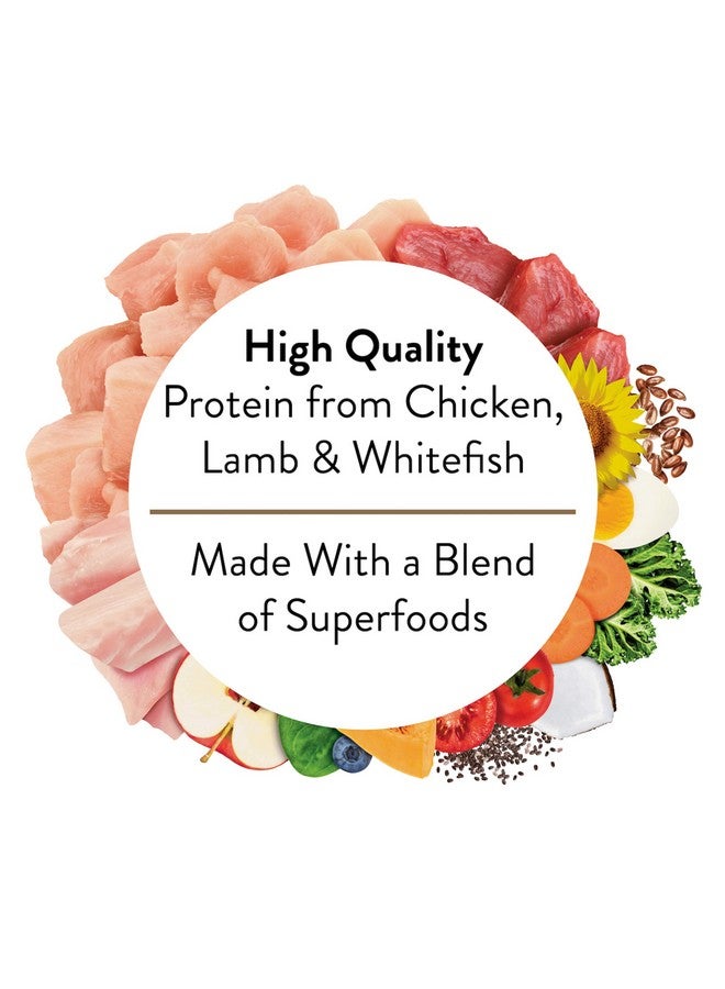 نوترو طعام كلاب ألترا سينيور الرطب الناعم الخالي من الحبوب، مكون من ثلاث بروتينات، دجاج ولحم ضأن وسمك أبيض مع أطعمة فائقة الجودة، (24) صينية بحجم 3.5 أونصة - Image 3