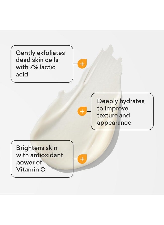 AmLactin - AmLactin Daily Vitamin C Lotion - 7.9 oz Body Lotion with 7% Lactic Acid - Skin-Brightening Exfoliator and Moisturizer for Dry Skin - Image 1