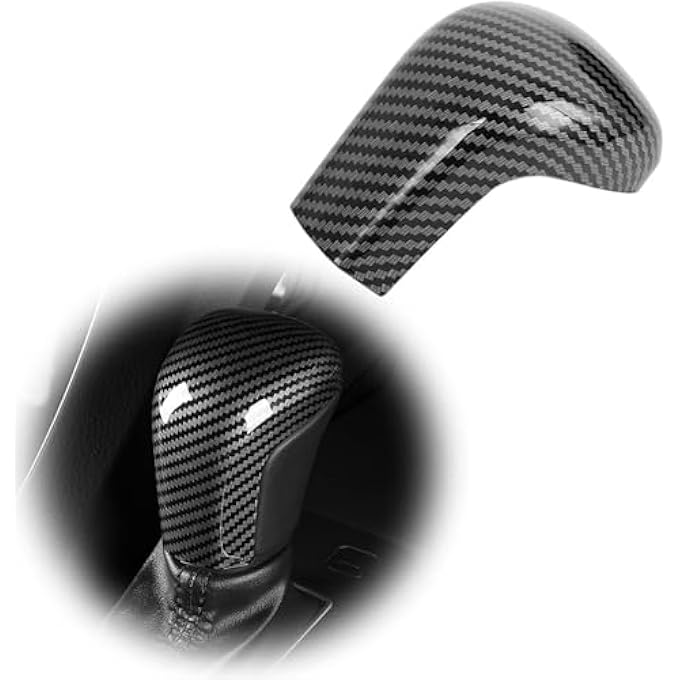 rayihni Fit for Toyota Camry 20182023Corolla Avalon 20192022 Accessories Auto Gear Shift Knob Cover Trim Cap Protector Interior Sport Style Black - Image 1