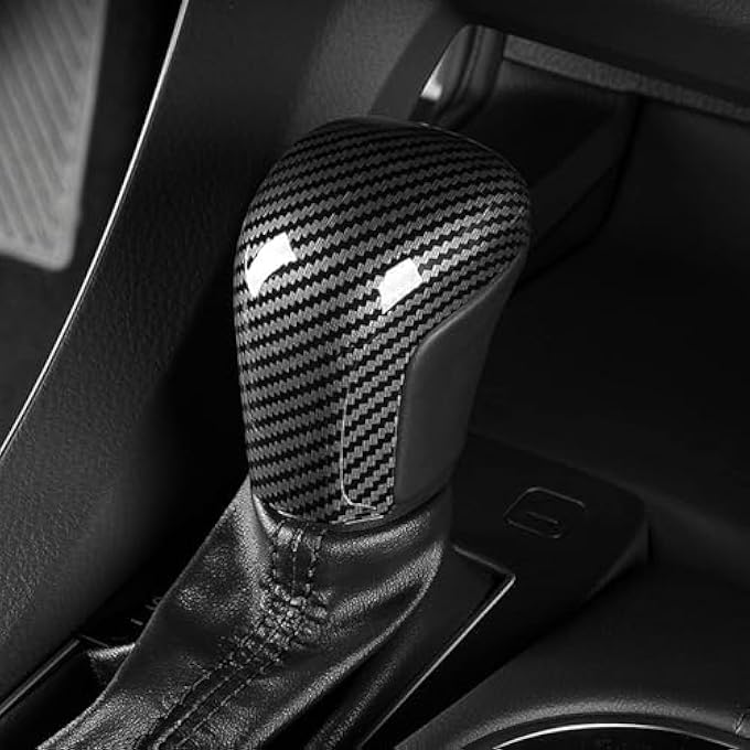 rayihni Fit for Toyota Camry 20182023Corolla Avalon 20192022 Accessories Auto Gear Shift Knob Cover Trim Cap Protector Interior Sport Style Black - Image 3