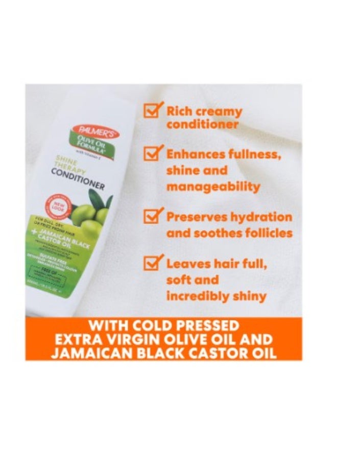 PALMER'S Olive Oil Conditioner For Shine, Volume & Balanced Scalp - 400ML - Image 3