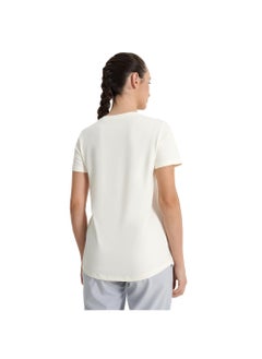Athlex Women's T-shirt Cream, Outventure, UPF Protection, +ADD QUICKDRY Technology, Breathable Fabric, Ideal for Hiking and Outdoor Activities  - Image 3