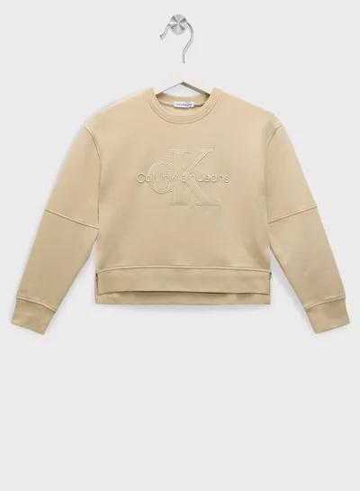 Calvin Klein Jeans Youth Logo Sweatshirt