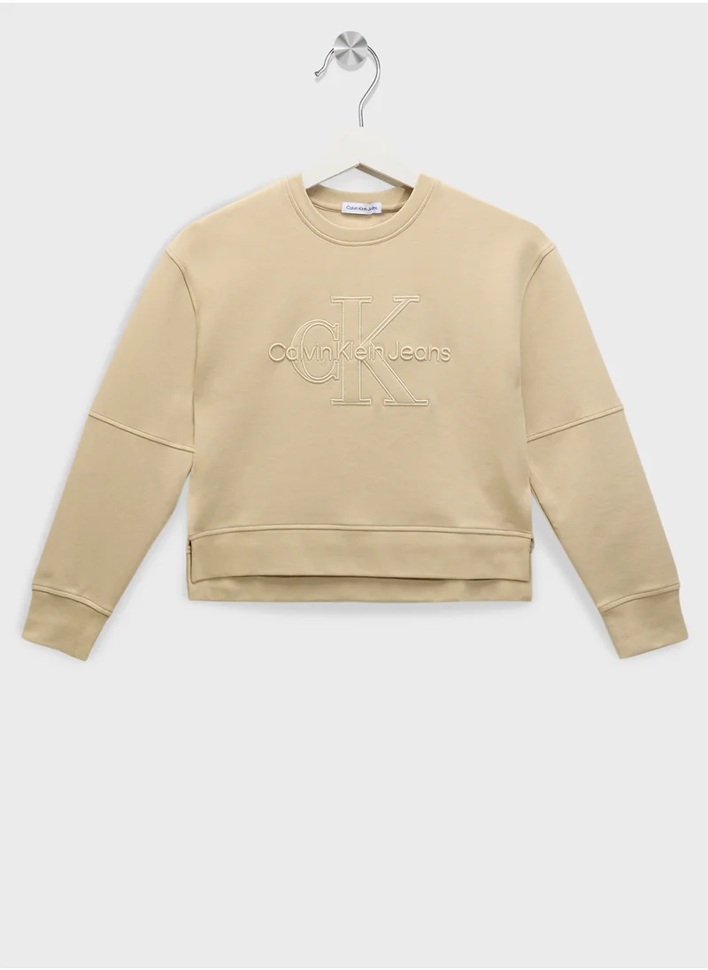 كالفن كلاين جينز Youth Logo Sweatshirt