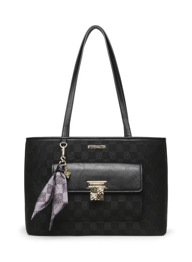 Brene-L Black & Gold Women's Tote Bag