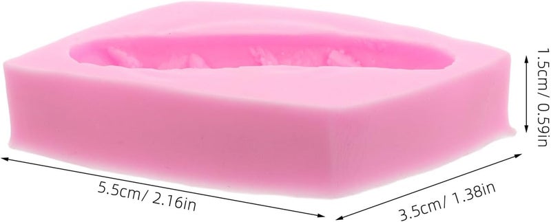 10pcs Silicone Baking Molds for Cake and Chocolate Fondant, Mini Hamburger Bread and Cupcake Molds, Nonstick Pink Pastry Tools for Muffin Cookie Dessert Decoration - Image 2