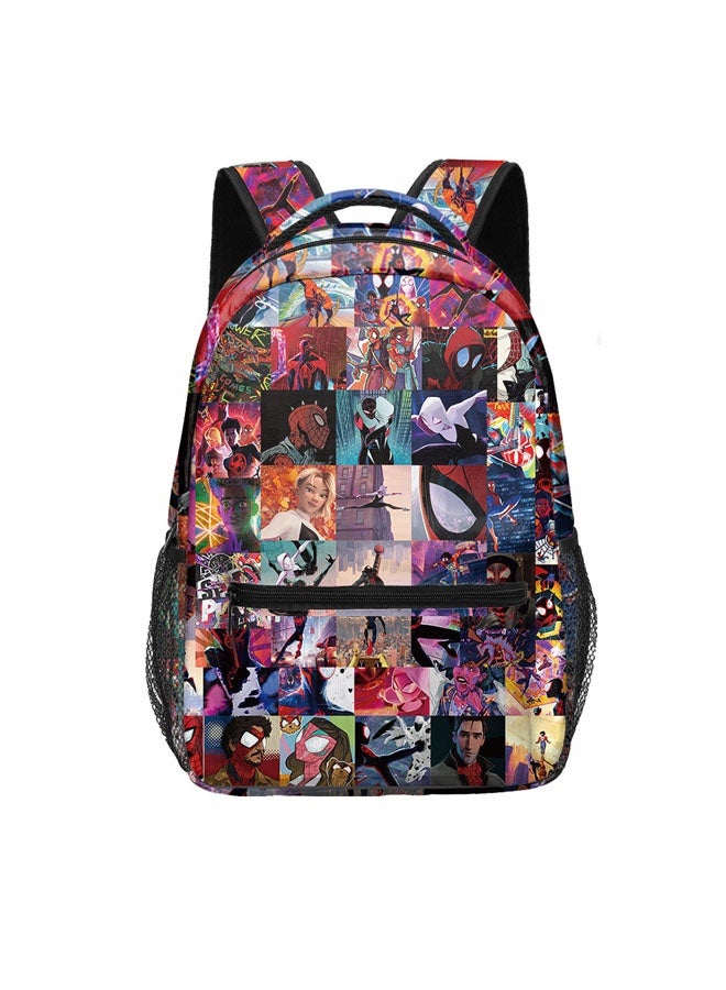 مارفل سبايدرمان على ظهره الحقائب المدرسية للمراهقين وطلاب المدارس الابتدائية الرجال والنساء الترفيه الرياضة على الظهر - Image 1