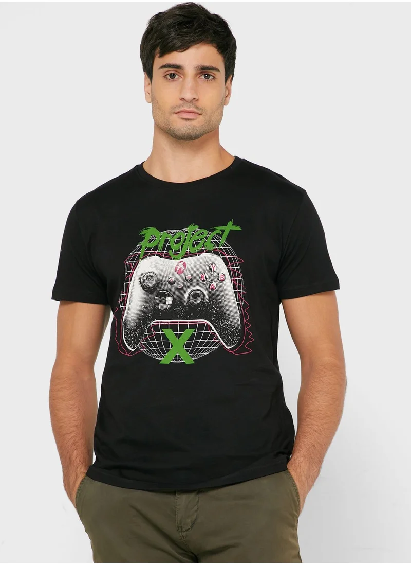 DIFUZED Xbox Crew Neck T-Shirt