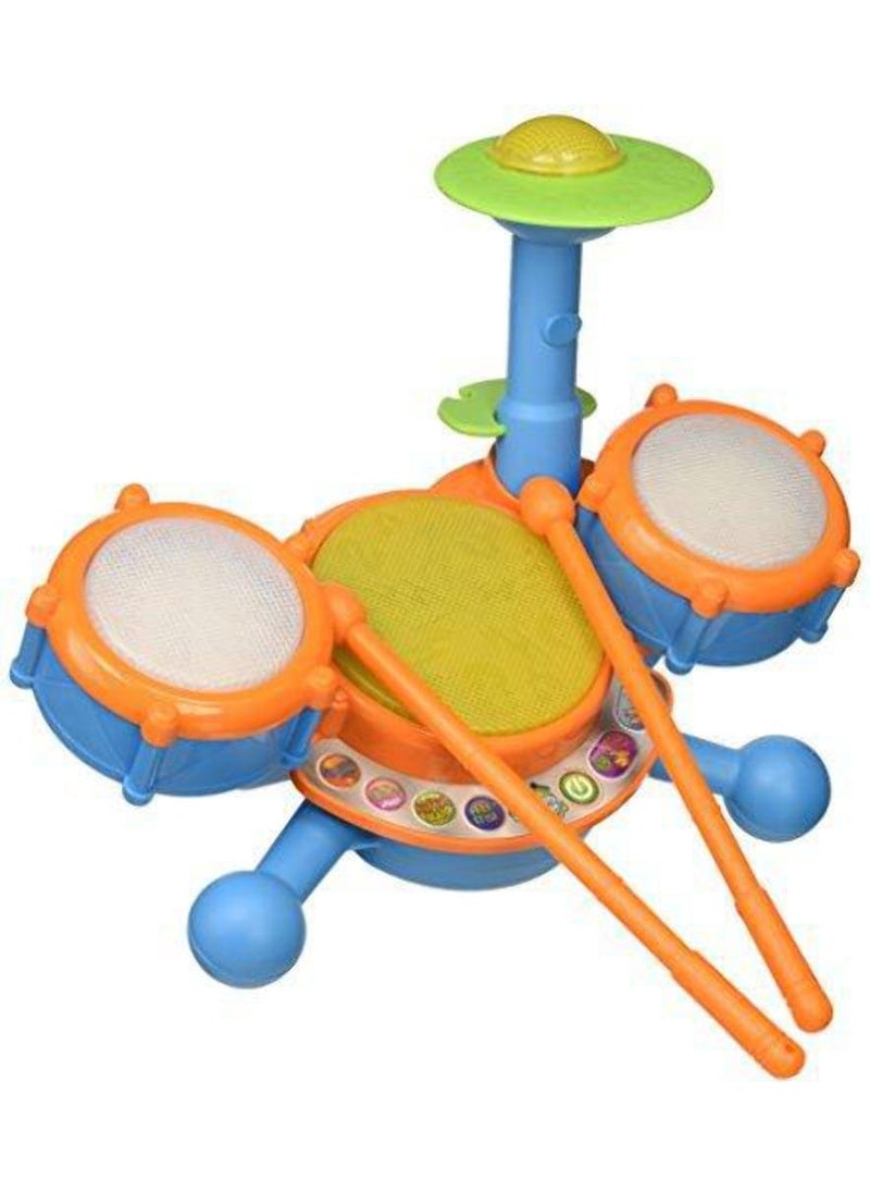 vtech VTech KidiBeats Kids Drum Set, Orange  - Image 3