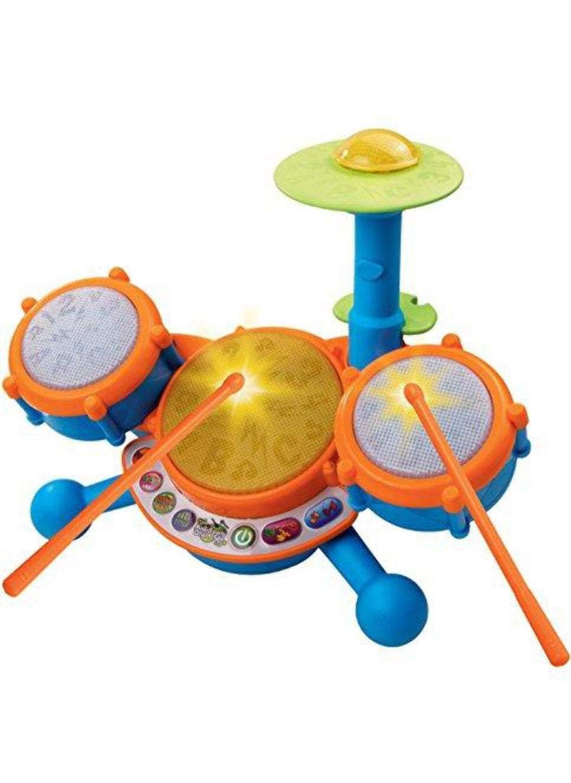 vtech VTech KidiBeats Kids Drum Set, Orange  - Image 1