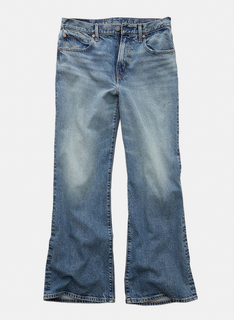 American Eagle AE AirFlex+ TENCEL™ Fibers Baggy Flare Jean - Image 3