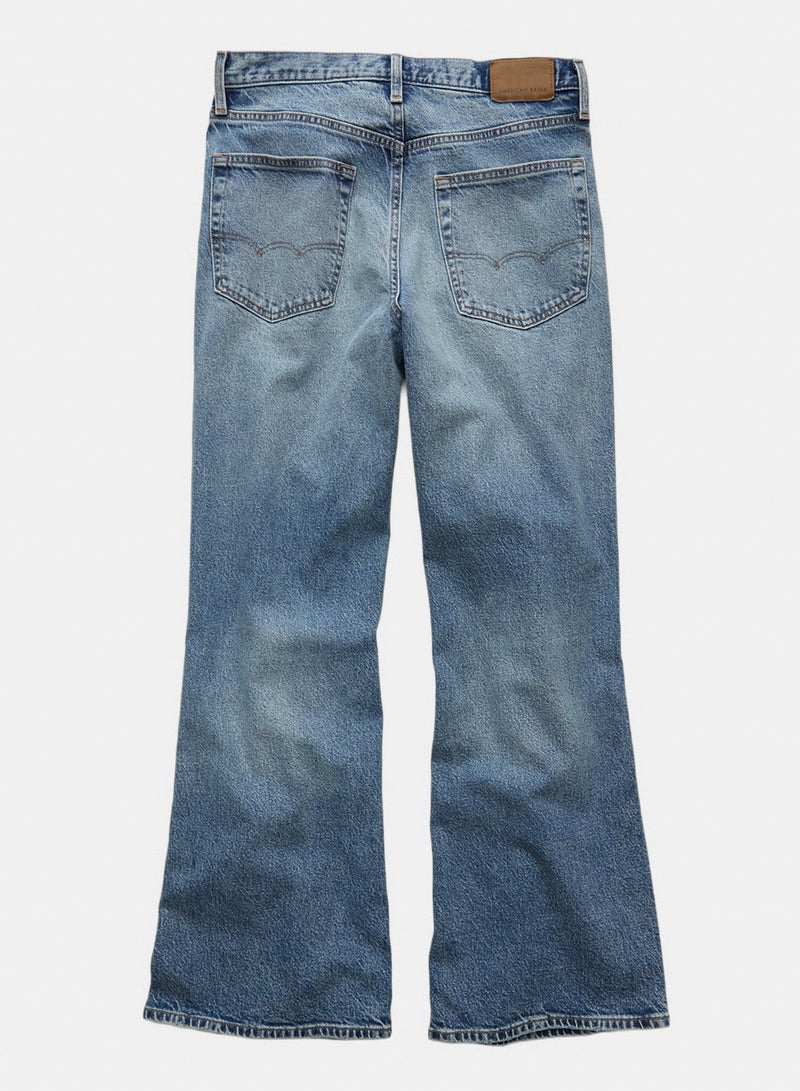 American Eagle AE AirFlex+ TENCEL™ Fibers Baggy Flare Jean - Image 2