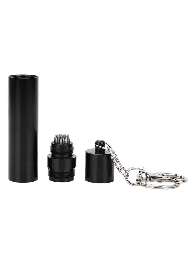 Thoraya Heavy Duty Aluminum Chalk Billiard Cue Tip Pricker Pool Snooker Tool Accessory Black  - Image 1