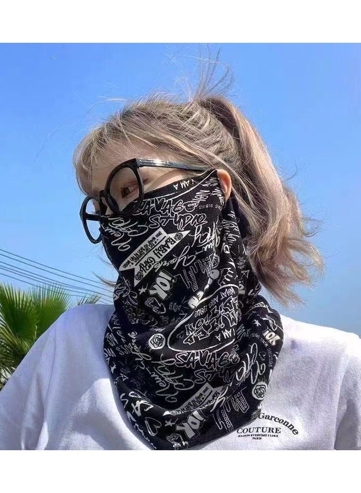 Etertoyle Sun Protection Face Mask Neck Gaiter Breathable Cool Feeling Fabric Sunscreen Scarf for Outdoor Activities - Image 1
