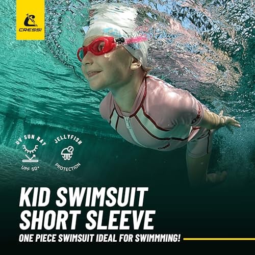 Cressi Kids Swimsuit, Pink, S - Image 2