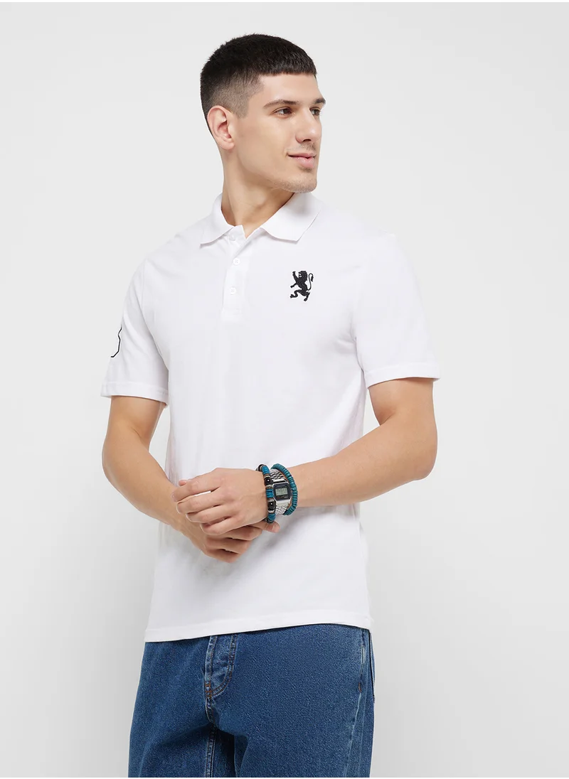 سفنتي فايف Emblem Badge Polo