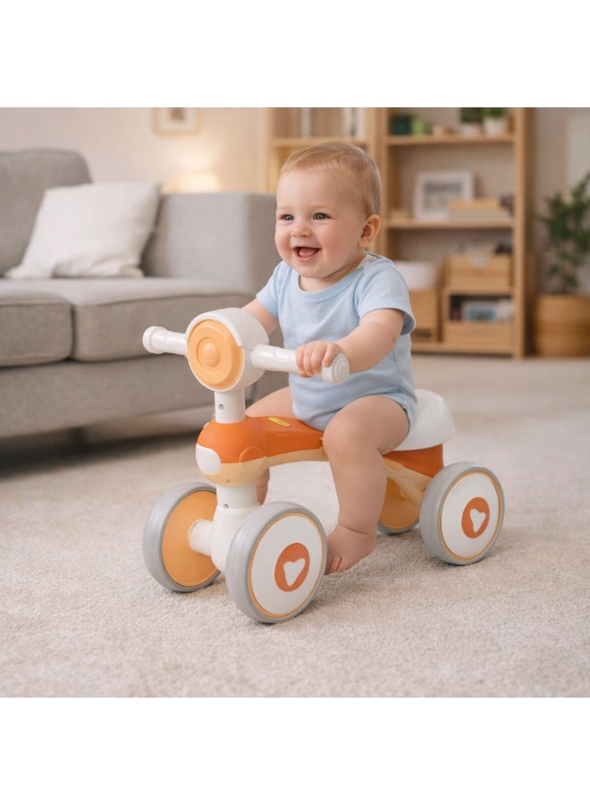 ريكو ألعاب دراجات التوازن للأطفال بعمر سنة واحدة، هدايا للأولاد والبنات من عمر 10 إلى 24 شهرًا - Image 2