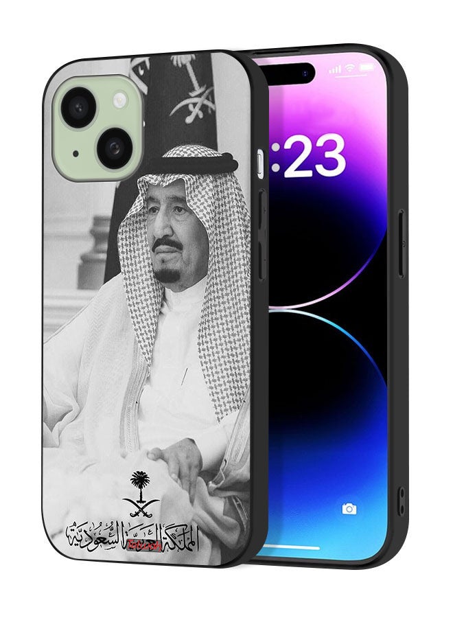 Tolwak Apple iPhone 15 Protective Case Cover King Salman - Image 1