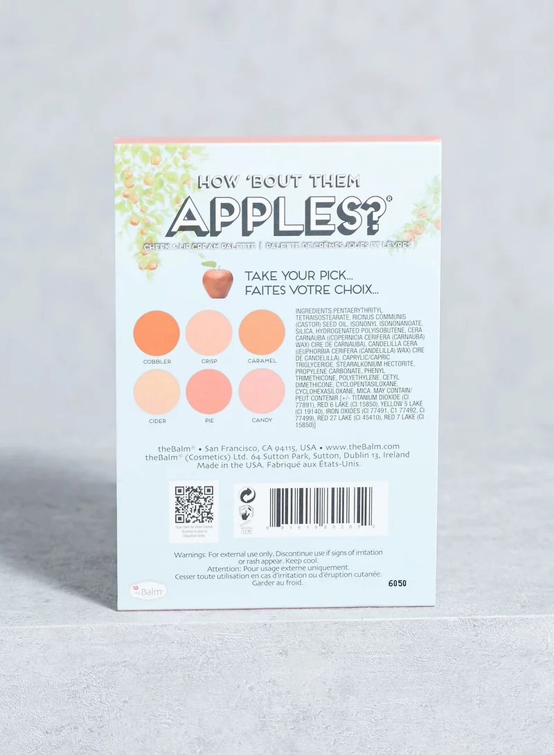 theBalm How 'Bout Them Apples? Palette