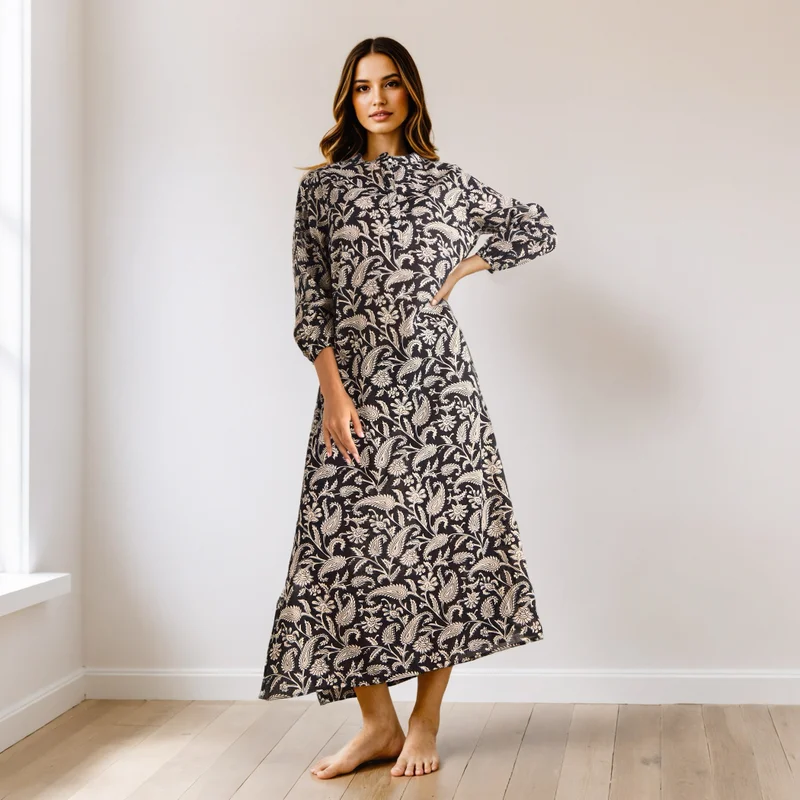 Splash FAV Printed Night Gown